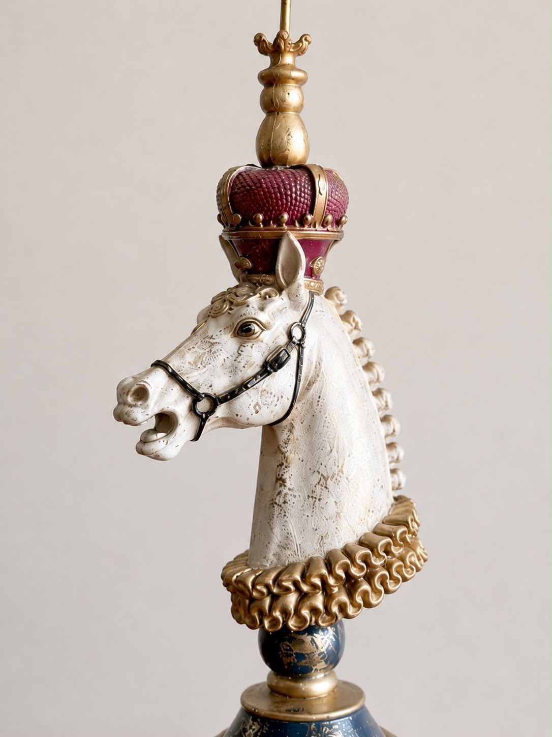 Kandelaar paard - Hoogte 54cm