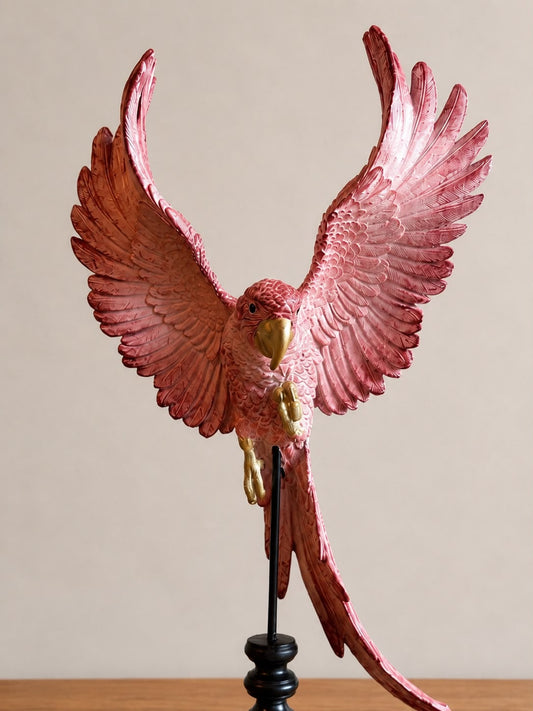 Baroque Papegaai op Stok - Hoogte 52,5 cm